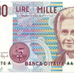 Hai le mille Lire con Maria Montessori? Ecco quanto costano