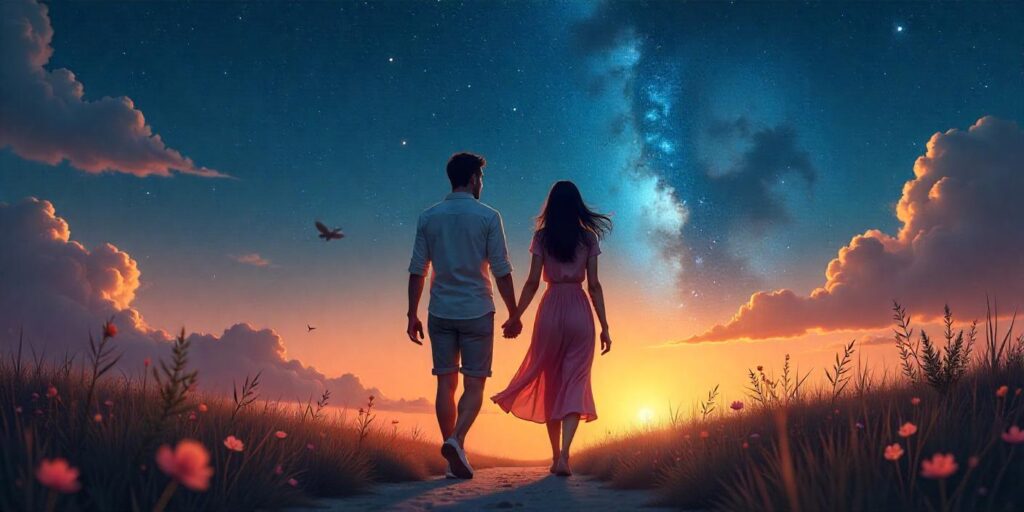 amore e opportunità sotto le stelle primaverili