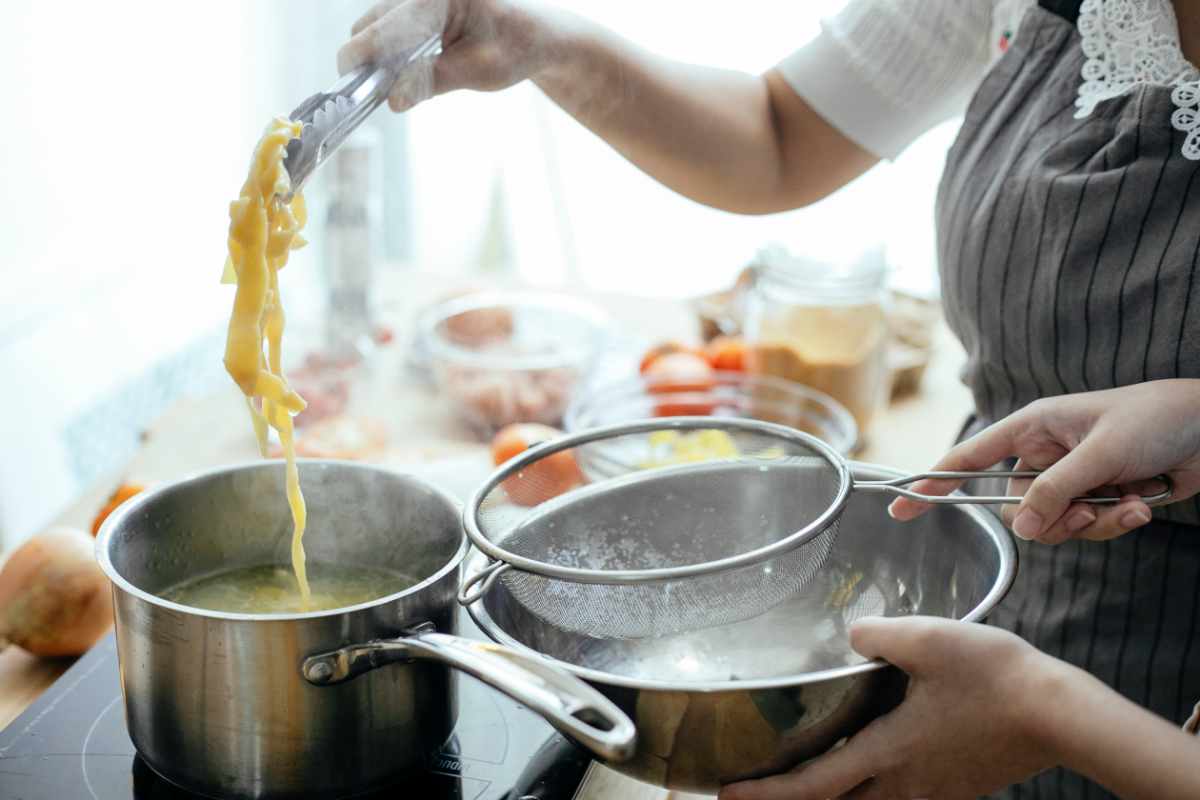 Cuocere la pasta