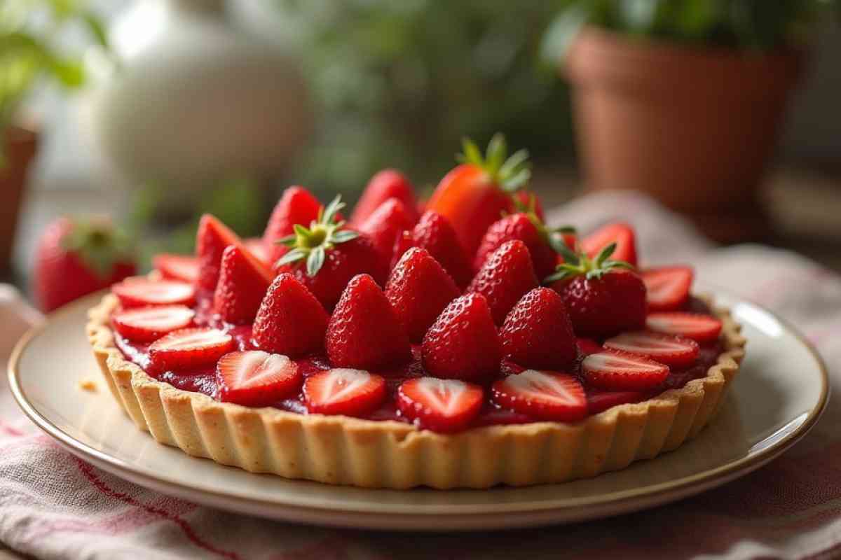 Ricetta della crostata alla fragola