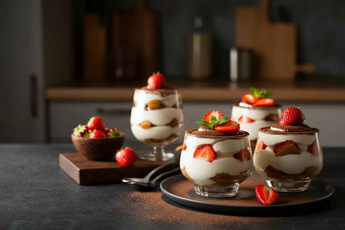 Come fare la tiramisù alla fragola