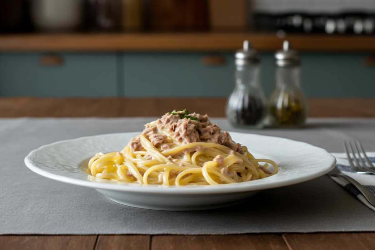 Come preparare linguine di crema di tonno