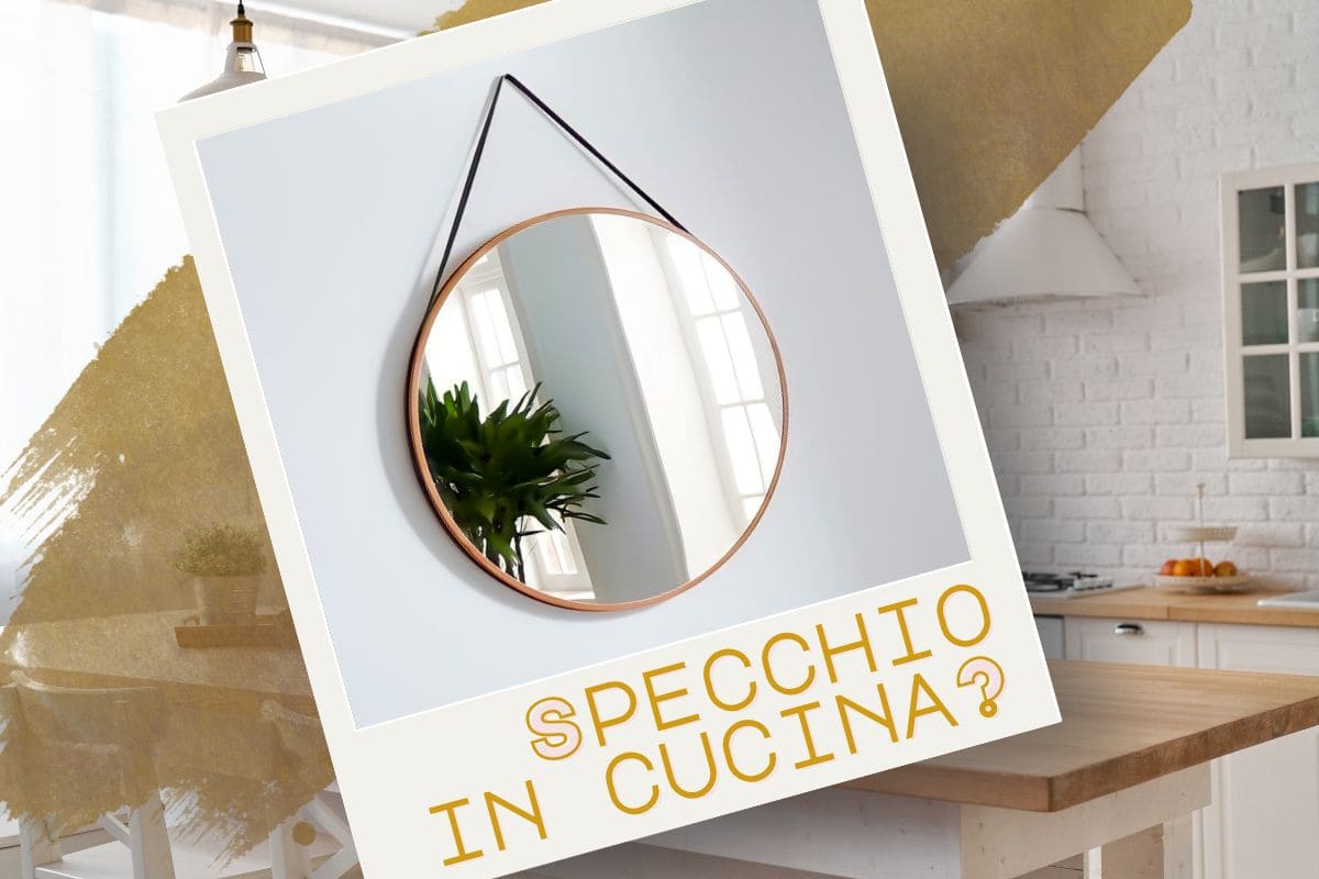 În bucătărie, da: oglinda este detaliul decorului pe care nu îl așteptați, dar face diferența, dacă știți unde să o puneți