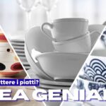 Nu știi unde să pui vasele? Ideea strălucitoare și de design pe care oaspeții tăi le va lăsa oaspeții să fie deschiși