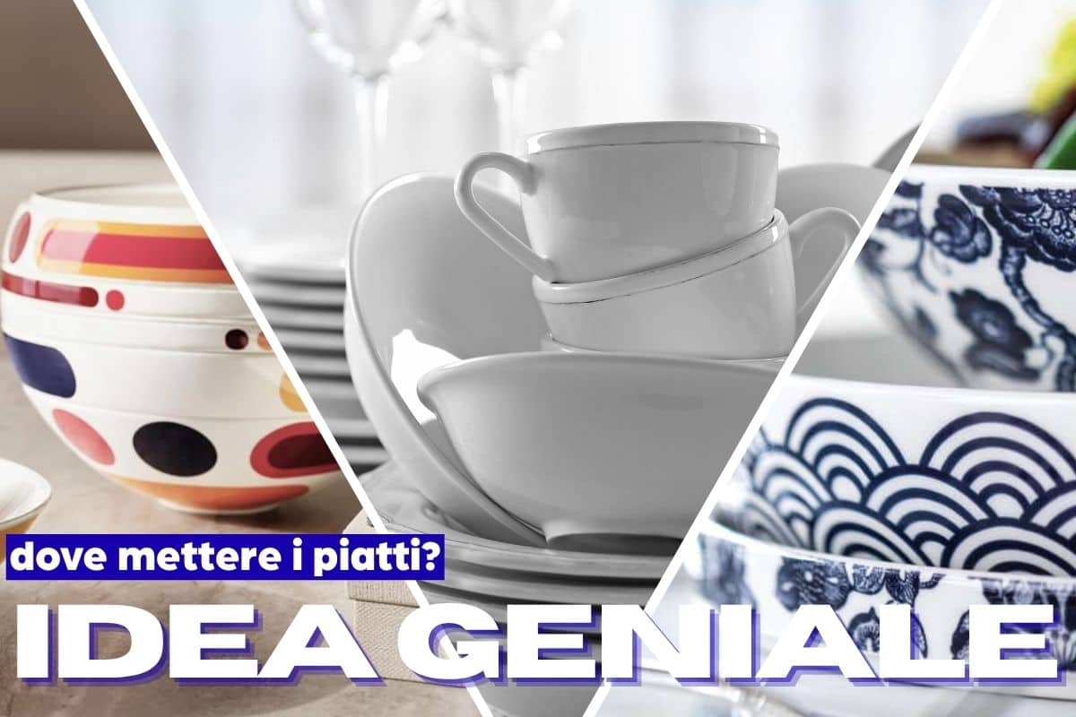 Nu știi unde să pui vasele? Ideea strălucitoare și de design pe care oaspeții tăi le va lăsa oaspeții să fie deschiși