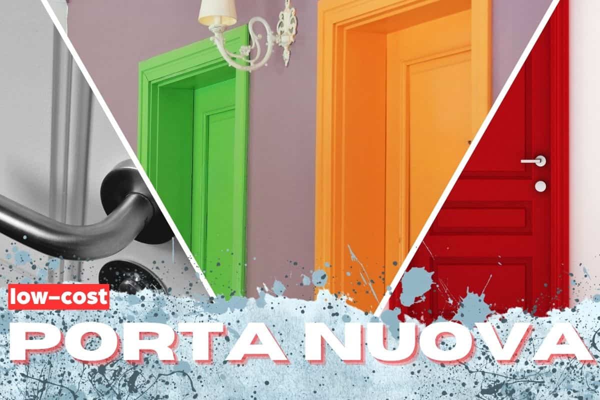 Cu mai puțin de 20 de euro am dat o față nouă la ușă și fără nici măcar cabluri