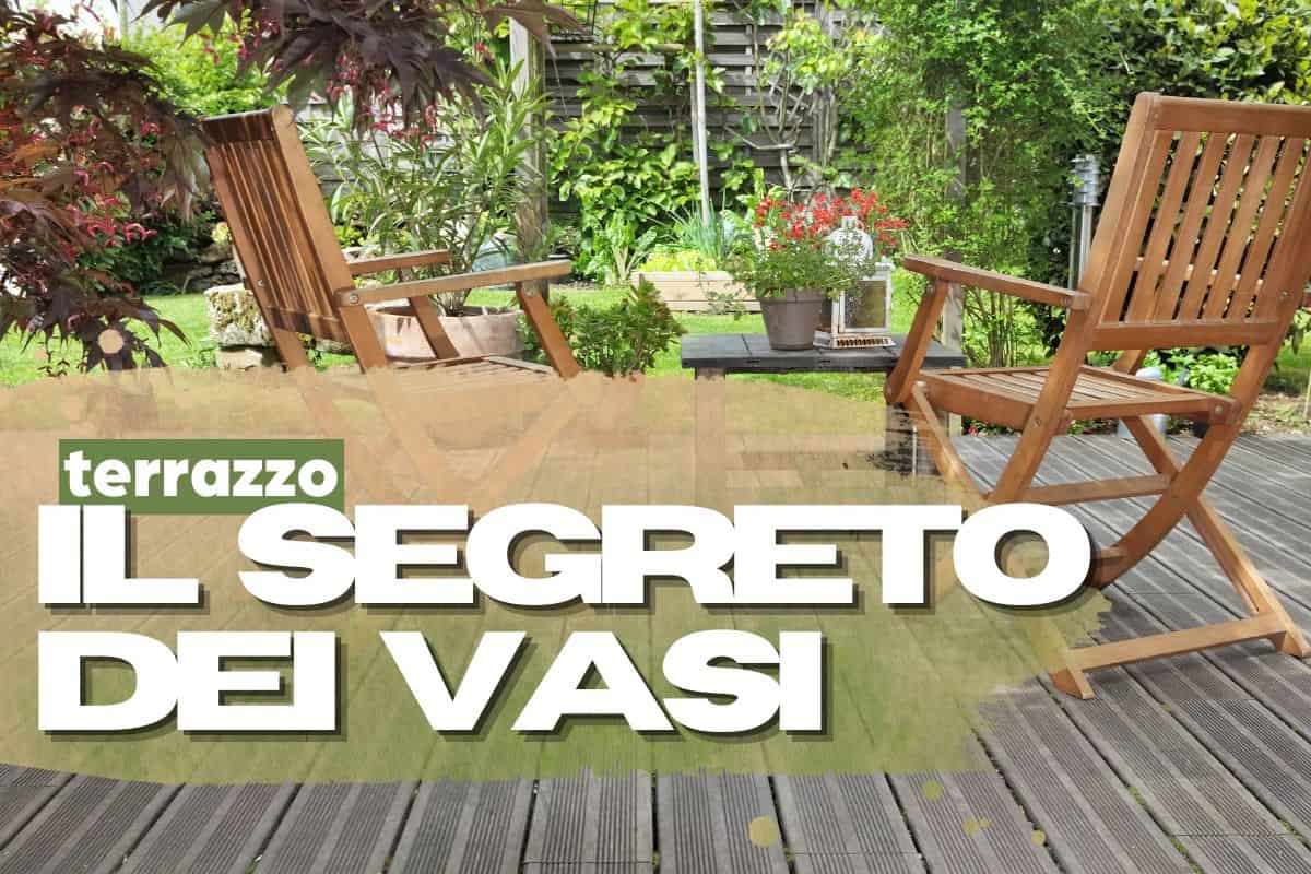 Secretul multor terase fotografiate: pentru că unele vaze fac ca totul să pară mai spațios